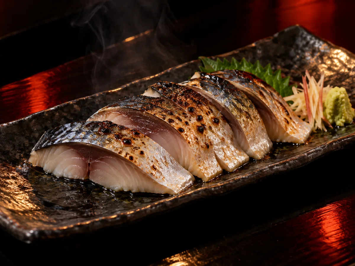 炙りしめ鯖
