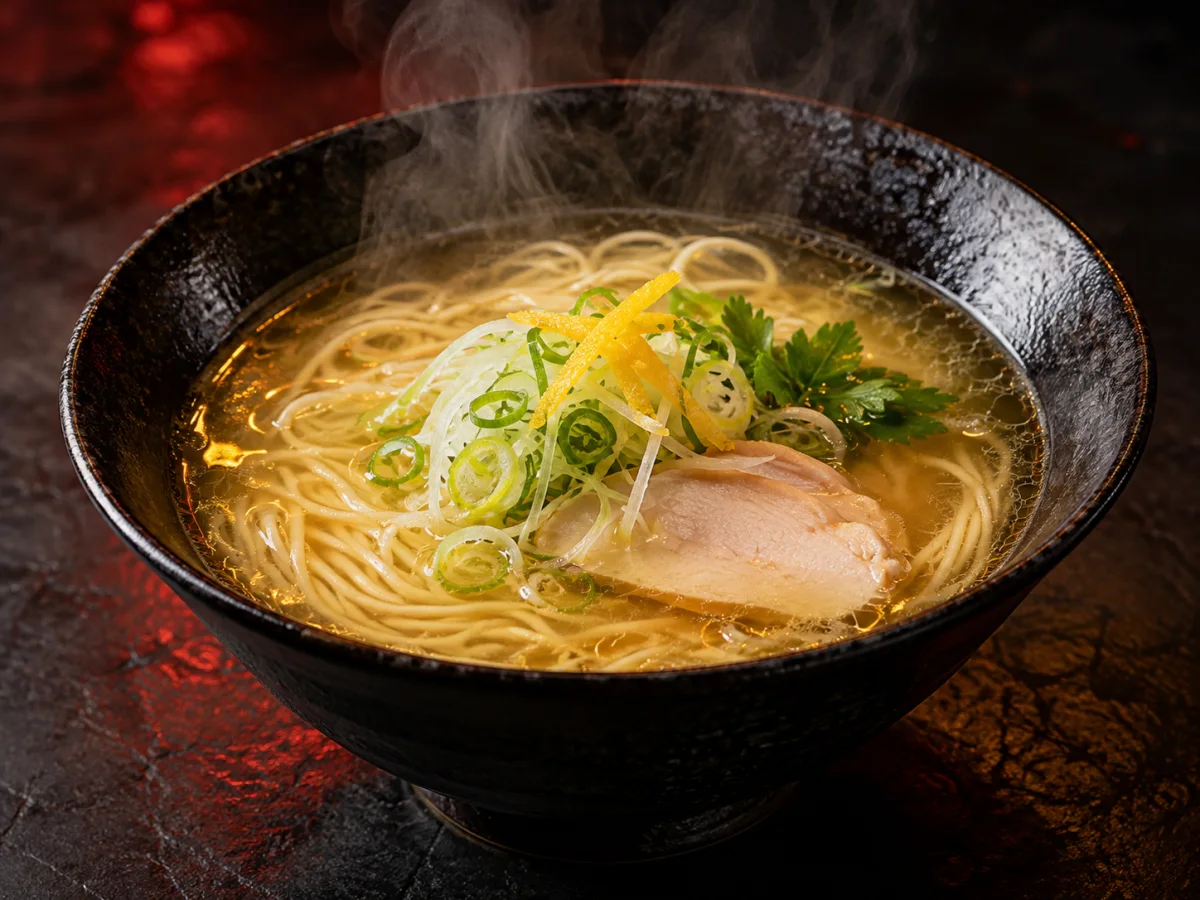 〆の鯛だしラーメン