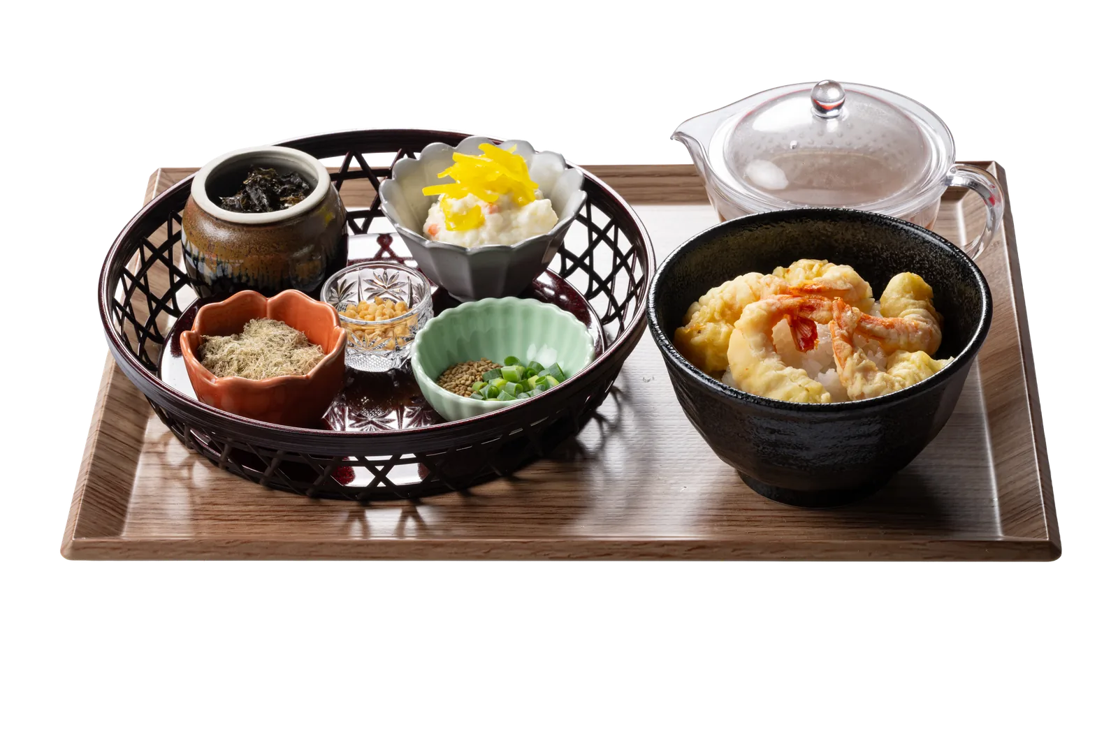 海老天茶漬け