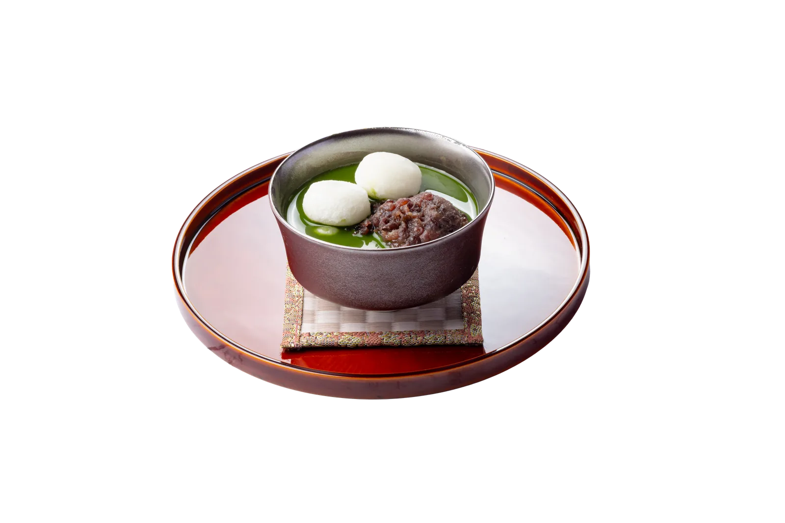 抹茶のお汁粉