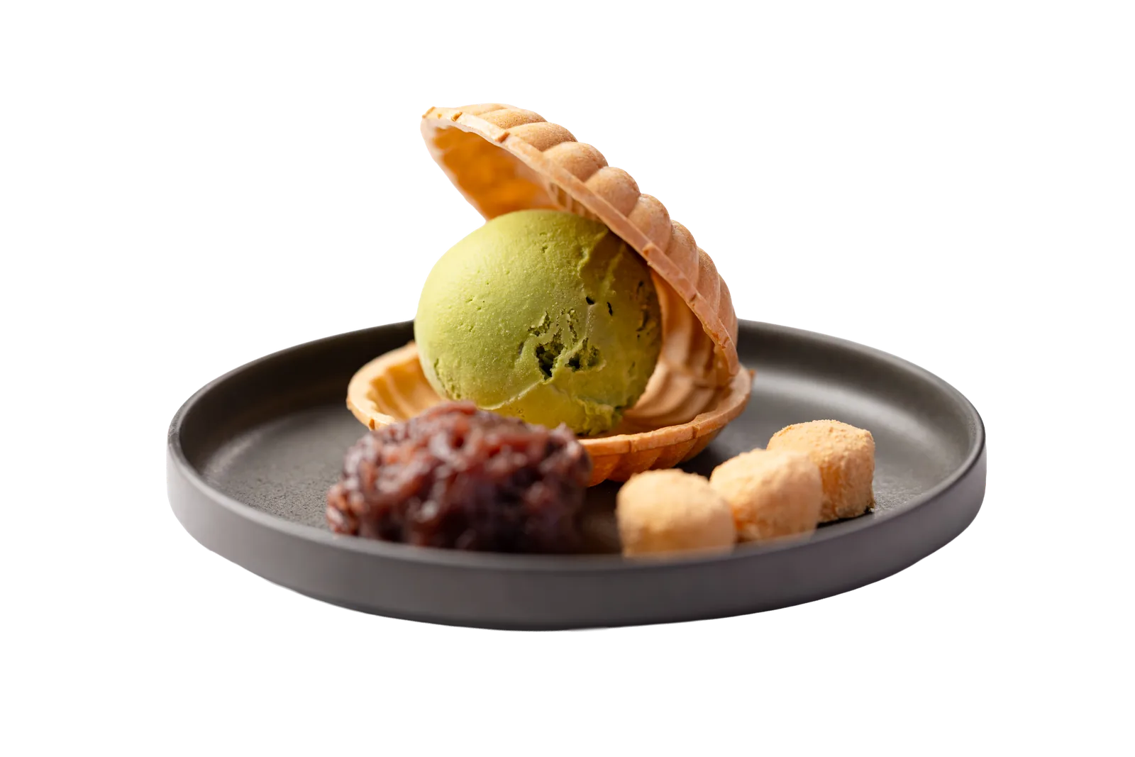 抹茶アイス最中